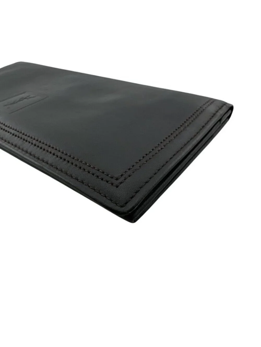 Saint Laurent Yves YSL Bifold Vintage Leather Wallet Black - Picture 4 of 8